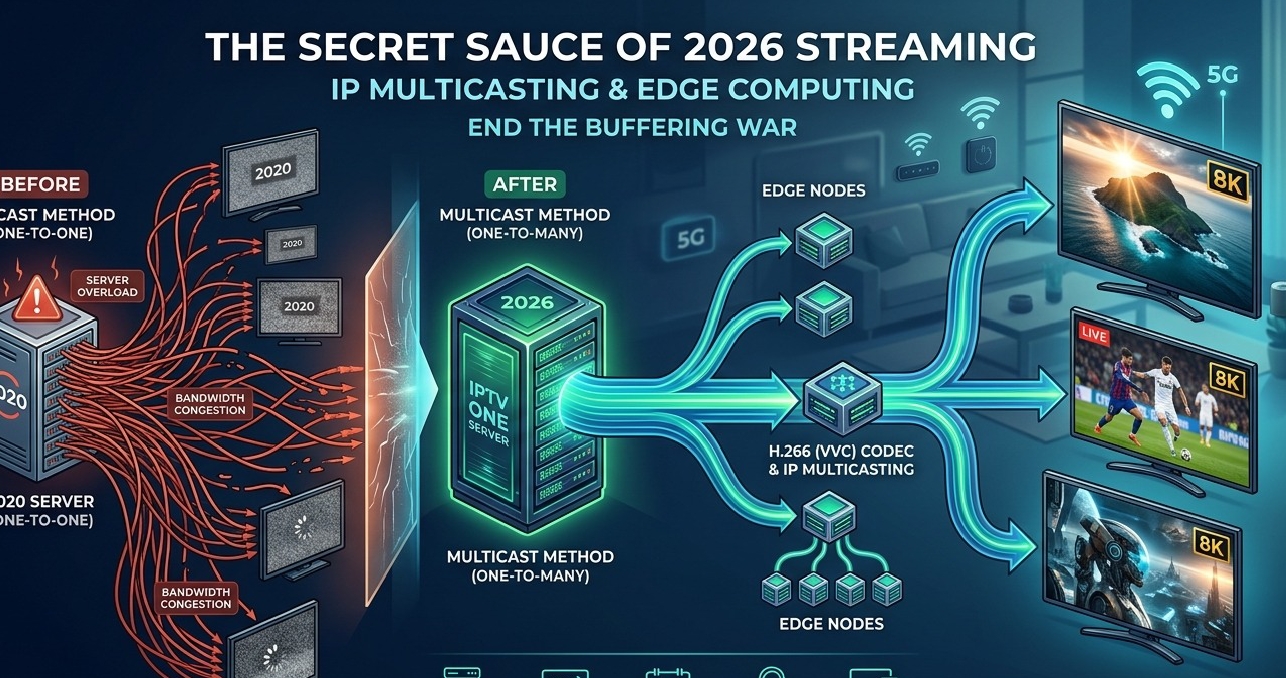 The Secret Sauce of 2026 Streaming: How IP Multicasting Ends the Buffering War